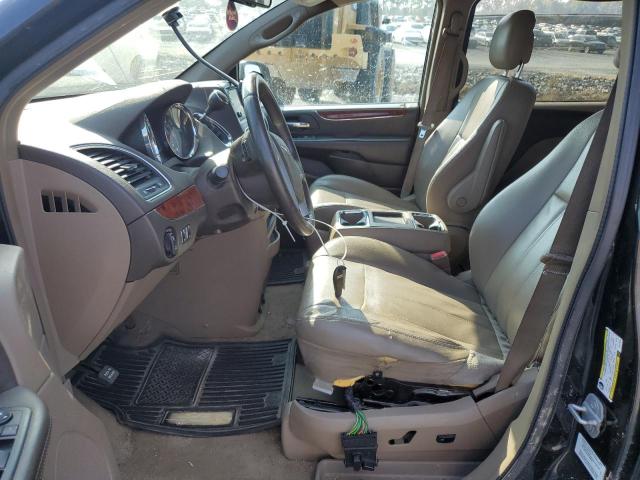 2C4RC1BG2DR775670 - 2013 CHRYSLER TOWN & COU TOURING შავი ფოტო 7