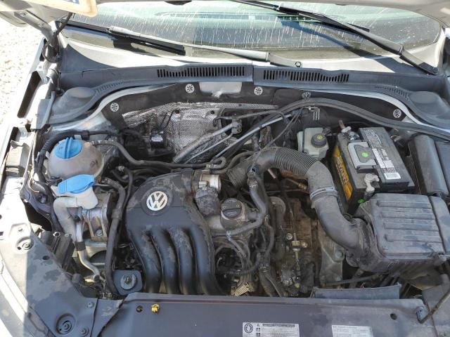 3VW2K7AJ8FM333410 - 2015 VOLKSWAGEN JETTA BASE 银色 照片 11