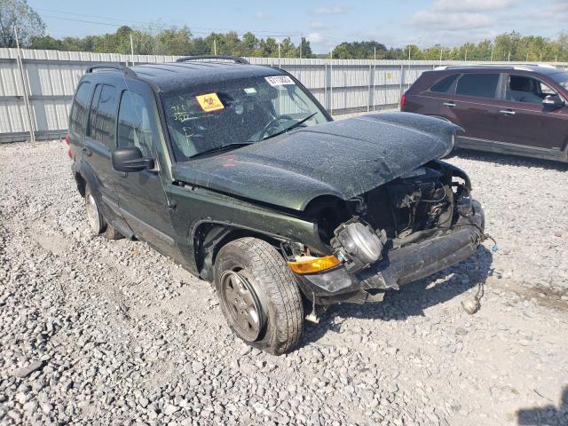 1J4GL48K37W715486 - 2007 JEEP LIBERTY SPORT GREEN photo 4