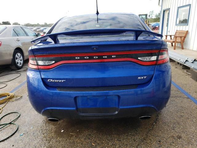 1C3CDFBAXDD333416 - 2013 DODGE DART SXT BLUE photo 6