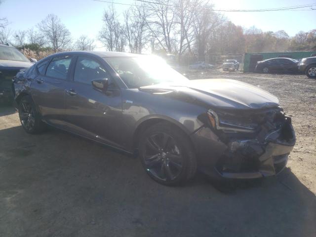 19UUB6F53MA004336 - 2021 ACURA TLX TECH A GRAY photo 1