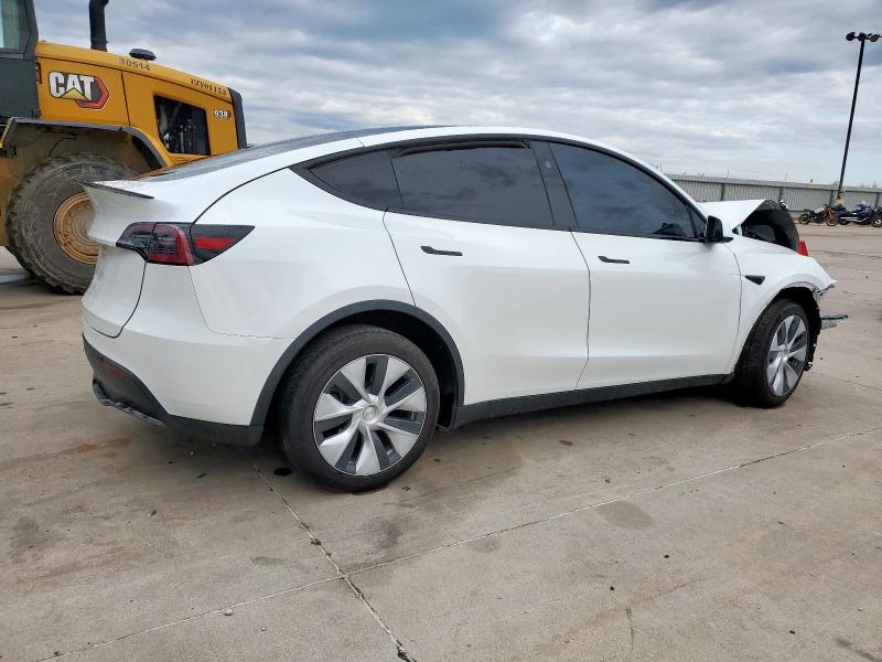 7SAYGDED6RF040196 - 2024 TESLA MODEL Y 白色 照片 3
