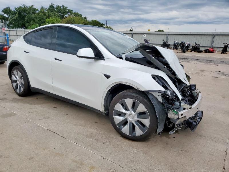 7SAYGDED6RF040196 - 2024 TESLA MODEL Y 白色 照片 4