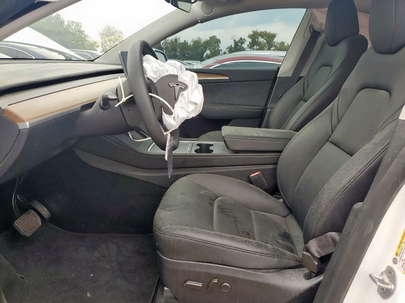 7SAYGDED6RF040196 - 2024 TESLA MODEL Y 白色 照片 7