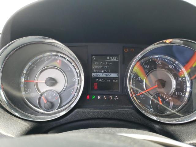 2C4RC1CG0CR269896 - 2012 CHRYSLER TOWN & COU TOURING L GRAY photo 9