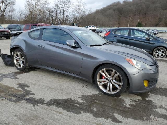 KMHHU6KH1AU017571 - 2010 HYUNDAI GENESIS CO 3.8L GRAY photo 4