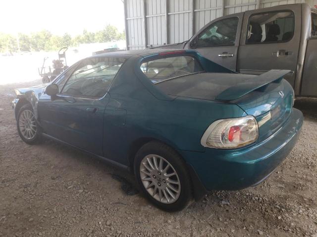 JHMEH6262SS001238 - 1995 HONDA CIVIC DEL SOL SI TEAL photo 2