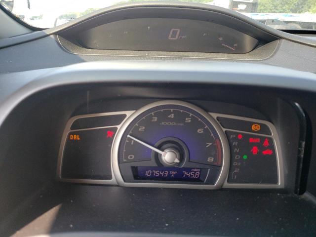 2HGFA1F68AH313207 - 2010 HONDA CIVIC LX-S Argent photo 9