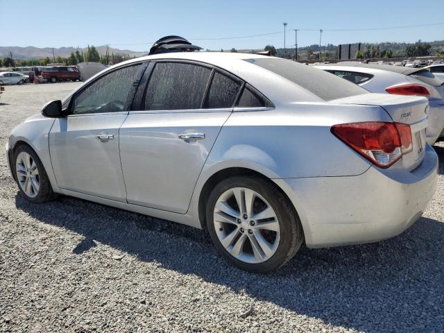 1G1PH5SC8C7258363 - 2012 CHEVROLET CRUZE LTZ SILVER photo 2