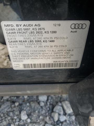 WA1E2AFY3L2050963 - 2020 AUDI Q5 PREMIUM PLUS BLACK photo 13