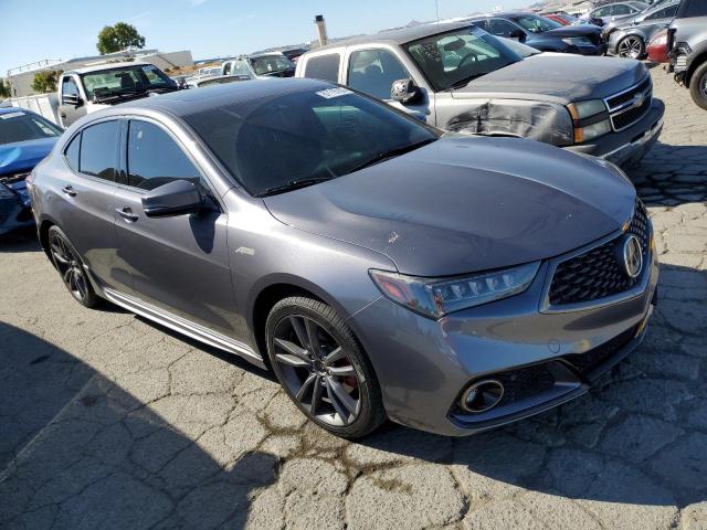 19UUB3F69JA005963 - 2018 ACURA TLX TECH+A GRAY photo 4