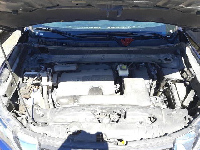 5N1DR2CN7LC580694 - 2020 NISSAN PATHFINDER SL BLUE photo 11