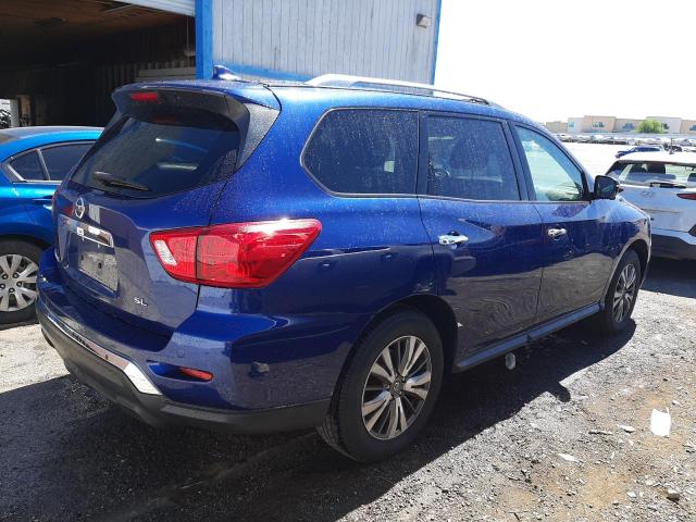 5N1DR2CN7LC580694 - 2020 NISSAN PATHFINDER SL BLUE photo 3