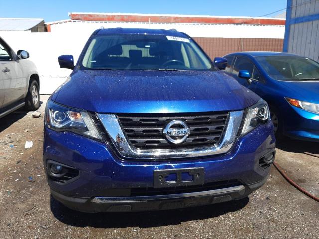 5N1DR2CN7LC580694 - 2020 NISSAN PATHFINDER SL BLUE photo 5