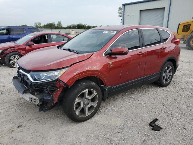 5J6RW2H58HL021409 - 2017 HONDA CR-V EX RED photo 1