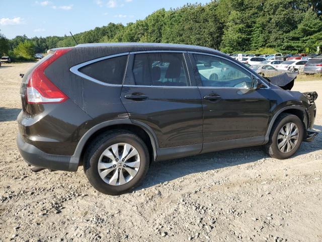 5J6RM4H71DL081206 - 2013 HONDA CR-V EXL BROWN photo 3