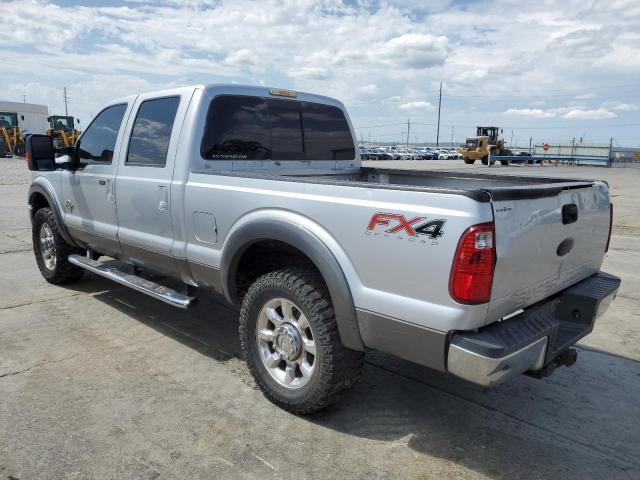 1FT7W2BT1CEB94917 - 2012 FORD F250 SUPER DUTY SILVER photo 2