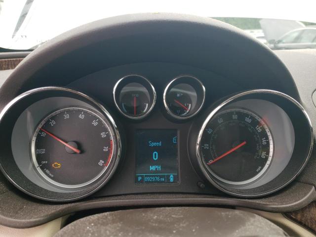 2G4GR5ER1C9213098 - 2012 BUICK REGAL WHITE photo 9