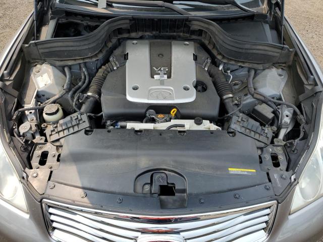 JN1AJ0HR3AM757539 - 2010 INFINITI EX35 BASE Մոխրագույն լուսանկար 12