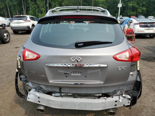 JN1AJ0HR3AM757539 - 2010 INFINITI EX35 BASE GRAY photo 6