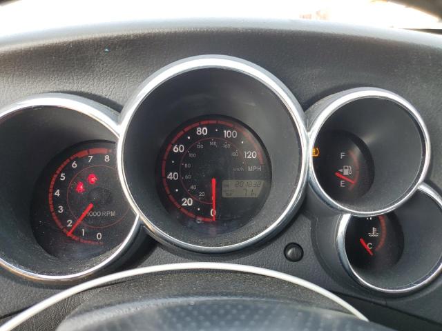 2T1KR30E77C661844 - 2007 TOYOTA COROLLA MA XR GRAY photo 9