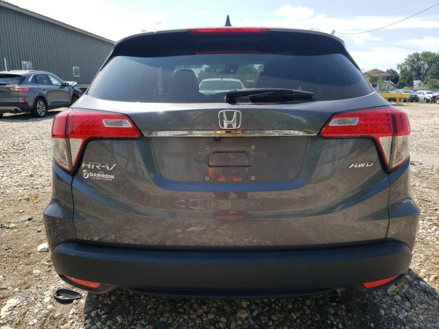 3CZRU6H58MM737362 - 2021 HONDA HR-V EX GRAY photo 6