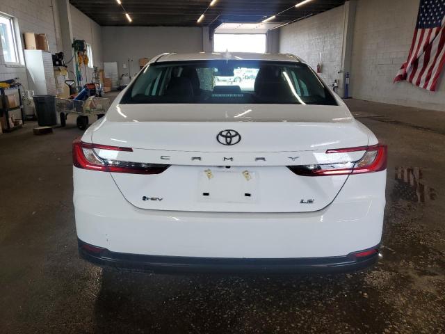 4T1DAACK3SU592163 - 2025 TOYOTA CAMRY XSE WHITE photo 6
