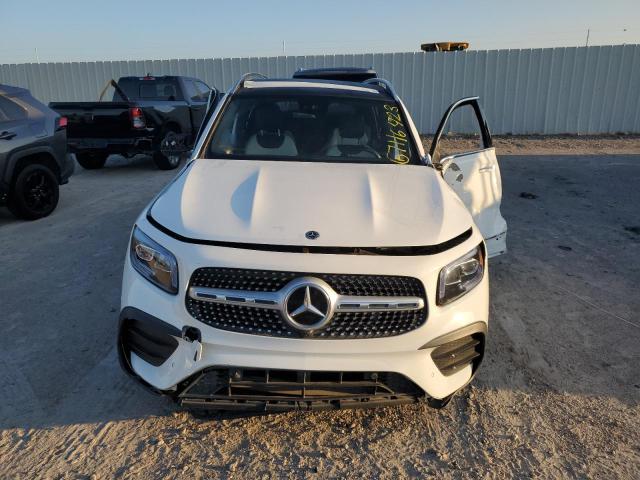 W1N4M4GB4MW115958 - 2021 MERCEDES-BENZ GLB 250 WHITE photo 5