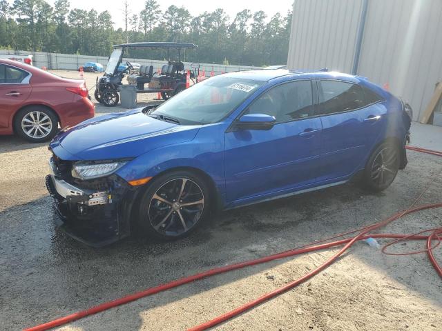 SHHFK7H90LU418059 - 2020 HONDA CIVIC SPORT TOURING BLUE photo 1