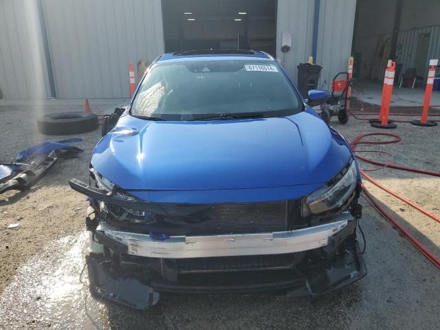 SHHFK7H90LU418059 - 2020 HONDA CIVIC SPORT TOURING BLUE photo 5