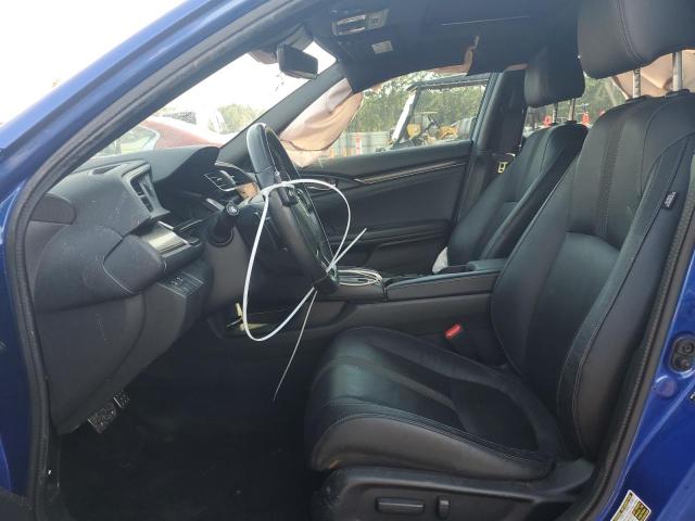 SHHFK7H90LU418059 - 2020 HONDA CIVIC SPORT TOURING BLUE photo 7