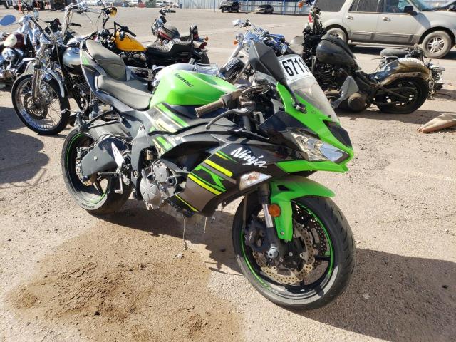 JKBZXJG1XKA001716 - 2019 KAWASAKI ZX636 K GREEN photo 1