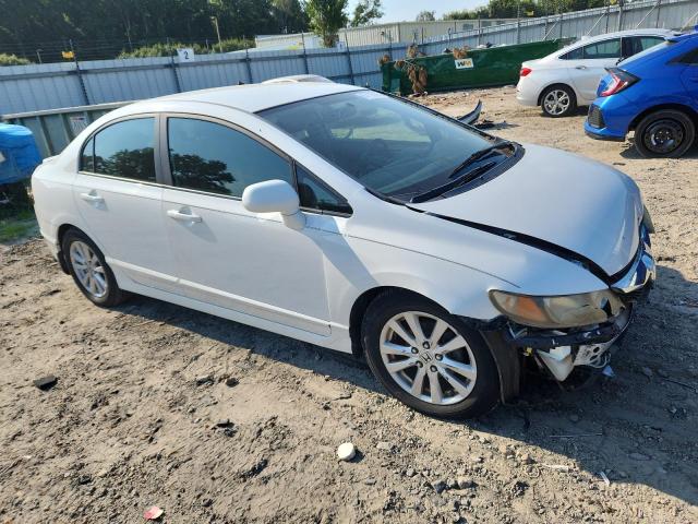 19XFA1F64BE015717 - 2011 HONDA CIVIC LX-S WHITE photo 4