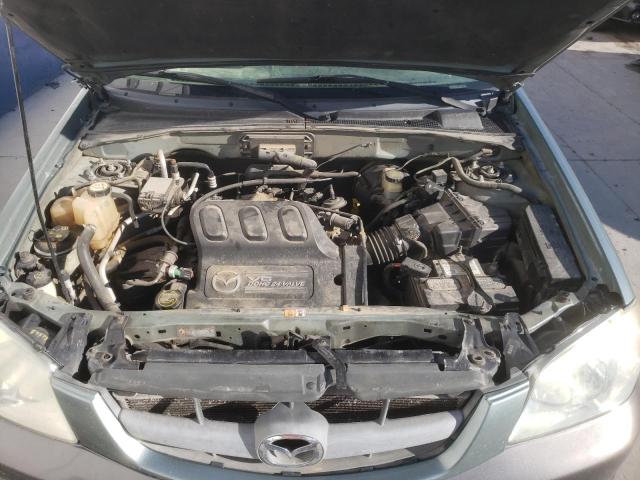 4F2CZ96124KM14978 - 2004 MAZDA TRIBUTE ES 绿色 照片 12