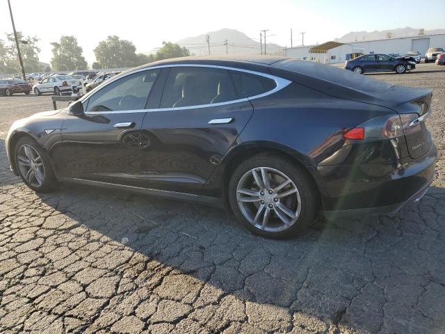 5YJSA1CG0DFP19700 - 2013 TESLA MODEL S ლურჯი ფოტო 2