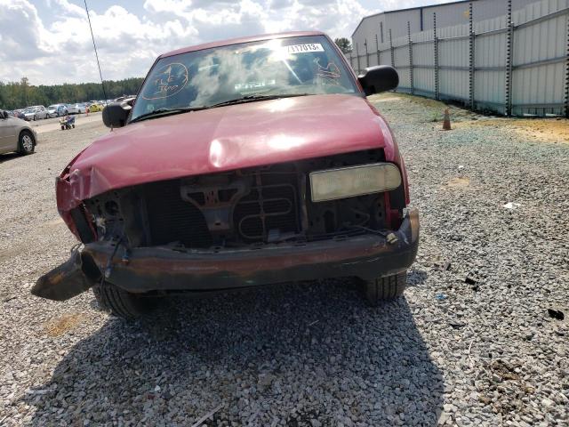 1GCCS19H738157018 - 2003 CHEVROLET S TRUCK S10 BURGUNDY photo 5