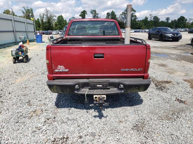 1GCCS19H738157018 - 2003 CHEVROLET S TRUCK S10 BURGUNDY photo 6