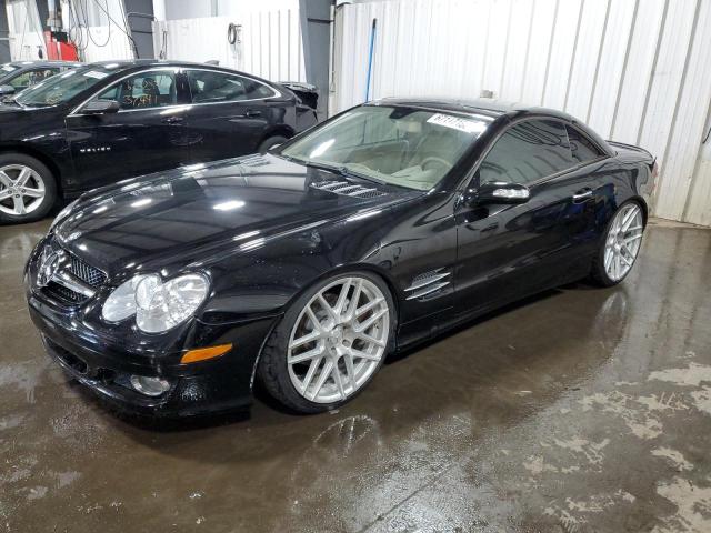 WDBSK71F67F132037 - 2007 MERCEDES-BENZ SL 550 BLACK photo 1