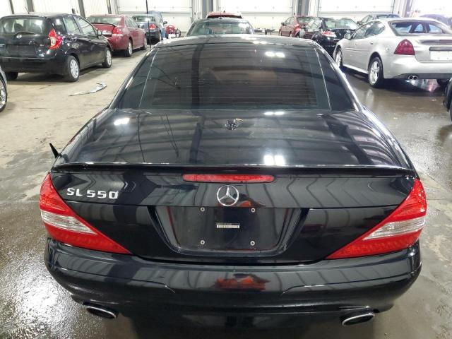 WDBSK71F67F132037 - 2007 MERCEDES-BENZ SL 550 BLACK photo 6