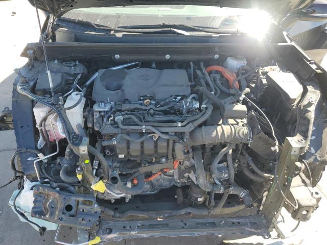 4T3MWRFV3NU052586 - 2022 TOYOTA RAV4 LE შავი ფოტო 12