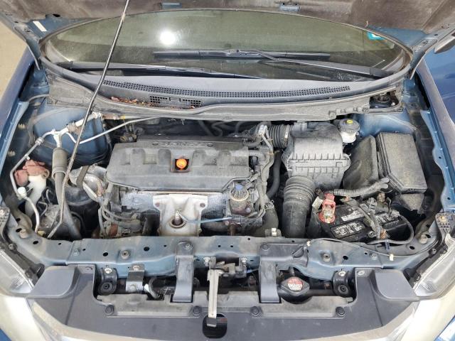 2HGFB2F82CH537760 - 2012 HONDA CIVIC EX BLUE photo 11