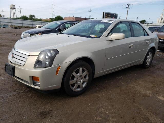 1G6DM57T070162677 - 2007 CADILLAC CTS BEIGE photo 1