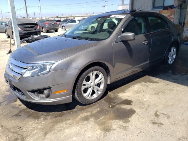 3FAHP0HA5CR108734 - 2012 FORD FUSION SE GRAY photo 1