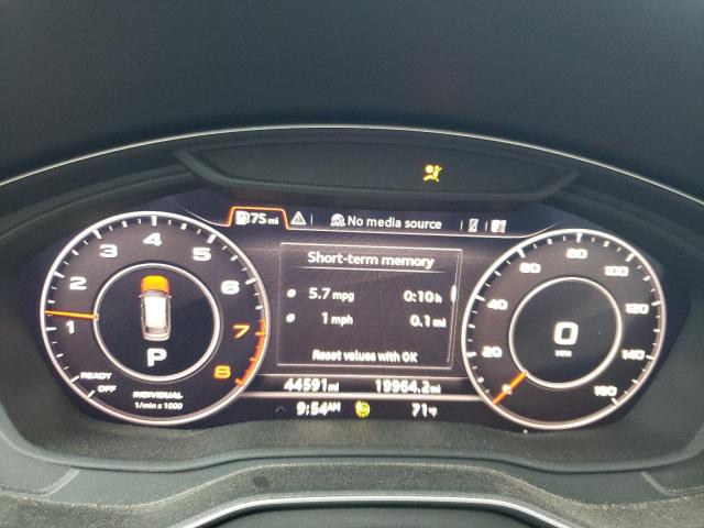 WA18NAF4XJA062791 - 2018 AUDI A4 ALLROAD PREMIUM PLUS WHITE photo 9