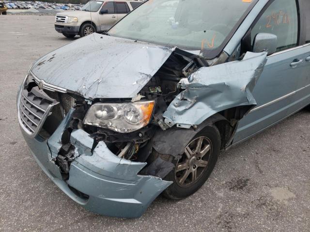 2A4RR5DXXAR452198 - 2010 CHRYSLER TOWN & COU TOURING 青绿色 照片 9