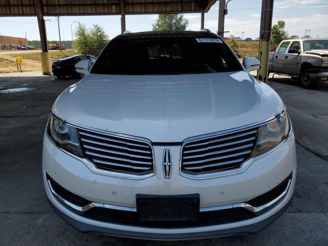 2LMTJ8LP9GBL36918 - 2016 LINCOLN MKX RESERVE WHITE photo 5