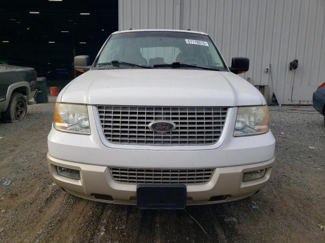 1FMPU17555LA21275 - 2005 FORD EXPEDITION EDDIE BAUER WHITE photo 5