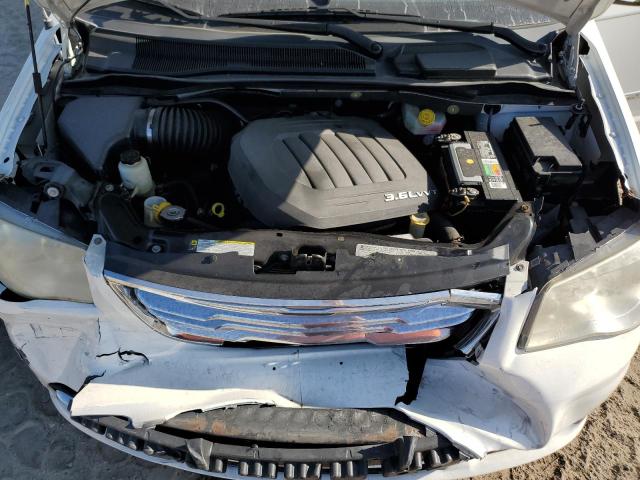 2C4RC1CGXCR415897 - 2012 CHRYSLER TOWN & COU TOURING L WHITE photo 12