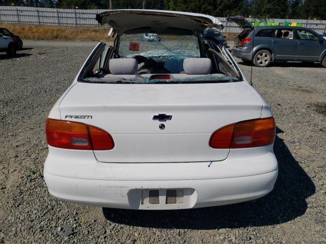 1Y1SK52822Z403653 - 2002 CHEVROLET GEO PRIZM BASE WHITE photo 6