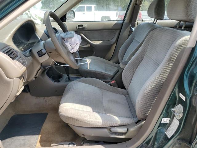 2HGEJ6617YH579860 - 2000 HONDA CIVIC BASE Yaşıl foto 7